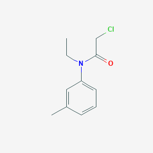 molecular formula C11H14ClNO B2673537 2-氯-N-乙基-N-(3-甲基苯基)乙酰胺 CAS No. 86491-92-1
