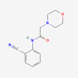 N-(2-cyanophenyl)-2-(morpholin-4-yl)acetamide