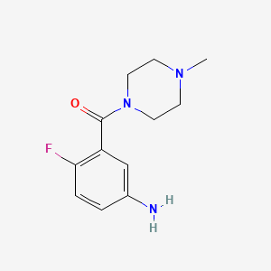 (5-Amino-2-fluorophenyl)(4-methylpiperazin-1-yl)methanone