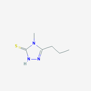 molecular formula C6H11N3S B2673606 4-甲基-5-丙基-4H-1,2,4-三唑-3-硫醇 CAS No. 51590-51-3