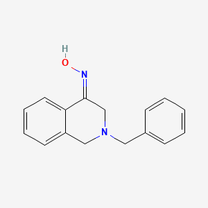 (NE)-N-(2-benzyl-1,3-dihydroisoquinolin-4-ylidene)hydroxylamine