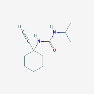 molecular formula C12H20N2O B2673655 N-(1-ethynylcyclohexyl)-N'-isopropylurea CAS No. 866008-83-5