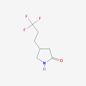 4-(3,3,3-Trifluoropropyl)pyrrolidin-2-one