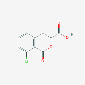 molecular formula C10H7ClO4 B2673754 8-Chloro-1-oxoisochromane-3-carboxylic acid CAS No. 1603591-09-8