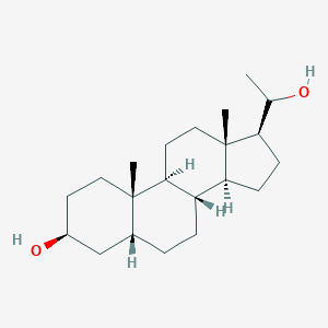 molecular formula C21H36O2 B026743 Pregnanediol CAS No. 80-92-2