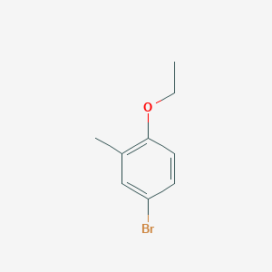 molecular formula C9H11BrO B2674323 4-Bromo-1-ethoxy-2-methylbenzene CAS No. 79636-93-4