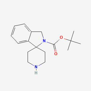 molecular formula C17H24N2O2 B2674391 Tert-butyl 3H-spiro[isoindole-1,4'-piperidine]-2-carboxylate CAS No. 2197062-81-8