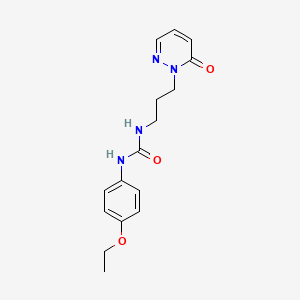 1-(4-ethoxyphenyl)-3-(3-(6-oxopyridazin-1(6H)-yl)propyl)urea