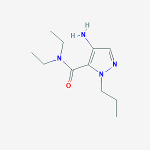 4-Amino-N,N-diethyl-1-propyl-1H-pyrazole-5-carboxamide