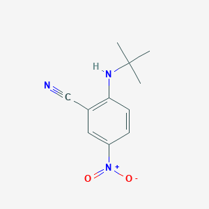 2-(Tert-butylamino)-5-nitrobenzonitrile