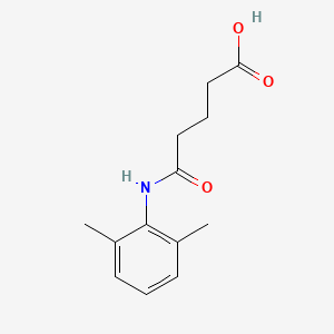 molecular formula C13H17NO3 B2674614 5-(2,6-Dimethylanilino)-5-oxopentanoic acid CAS No. 201137-73-7