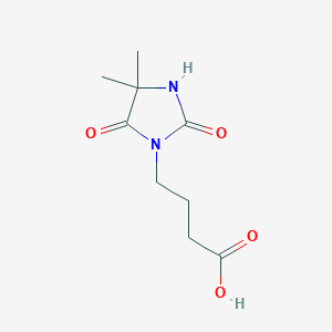 4-(4,4-Dimethyl-2,5-dioxoimidazolidin-1-yl)butanoic acid