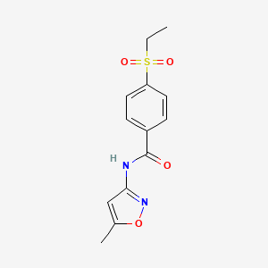 4-(ethylsulfonyl)-N-(5-methylisoxazol-3-yl)benzamide