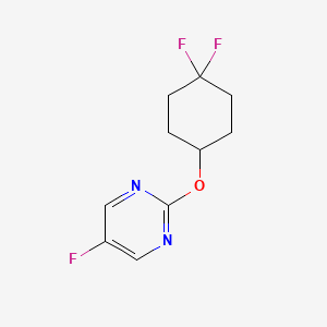 2-[(4,4-Difluorocyclohexyl)oxy]-5-fluoropyrimidine