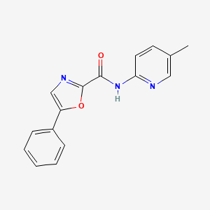 N-(5-methylpyridin-2-yl)-5-phenyloxazole-2-carboxamide