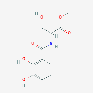 Methyl 2-[(2,3-dihydroxybenzoyl)amino]-3-hydroxypropanoate
