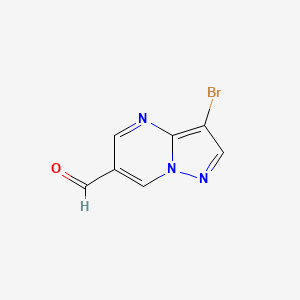 3-Bromopyrazolo[1,5-A]pyrimidine-6-carbaldehyde