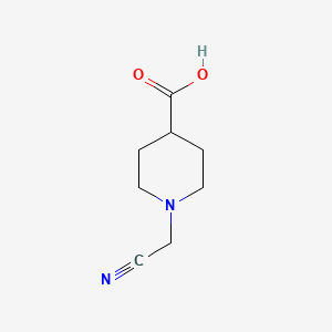 B2675079 1-(Cyanomethyl)piperidine-4-carboxylic acid CAS No. 1156271-04-3