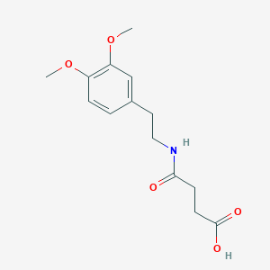 4-{[2-(3,4-Dimethoxyphenyl)ethyl]amino}-4-oxobutanoic acid
