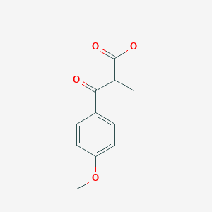 Methyl 3-(4-methoxyphenyl)-2-methyl-3-oxopropanoate