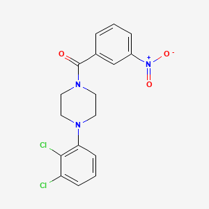 4-(2,3-Dichlorophenyl)piperazinyl 3-nitrophenyl ketone