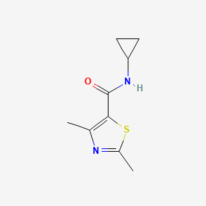 N-cyclopropyl-2,4-dimethyl-1,3-thiazole-5-carboxamide