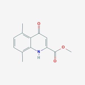 Methyl 4-hydroxy-5,8-dimethylquinoline-2-carboxylate