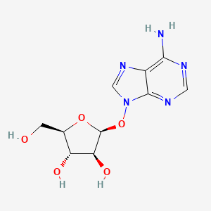molecular formula C10H13N5O5 B2675183 6-Amino-9H-purin-9-yl beta-D-arabinofuranoside CAS No. 24356-66-9; 5536-17-4