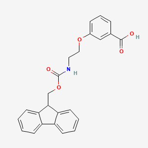 3-[2-(9H-Fluoren-9-ylmethoxycarbonylamino)ethoxy]benzoic acid