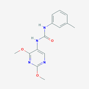 1-(2,4-Dimethoxypyrimidin-5-yl)-3-(m-tolyl)urea