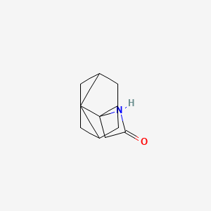 molecular formula C12H17NO B2675301 Spiro[azetidin-2-one-4,2'-tricyclo(3,3,1,1(3,7))decane] CAS No. 59592-02-8