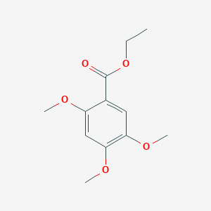 molecular formula C12H16O5 B2675488 Ethyl 2,4,5-trimethoxybenzoate CAS No. 163936-30-9