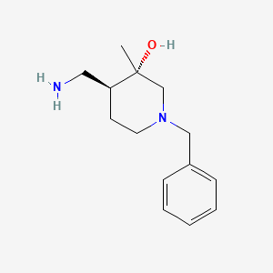 (3S,4S)-4-(Aminomethyl)-1-benzyl-3-methylpiperidin-3-ol