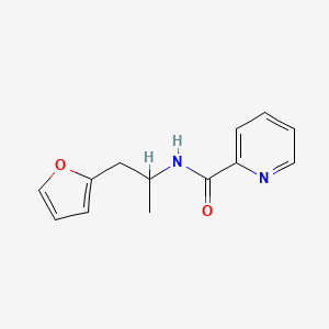 N-[1-(furan-2-yl)propan-2-yl]pyridine-2-carboxamide