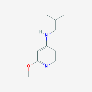 2-methoxy-N-(2-methylpropyl)pyridin-4-amine