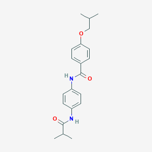 4-isobutoxy-N-[4-(isobutyrylamino)phenyl]benzamide