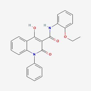 N-(2-ethoxyphenyl)-4-hydroxy-2-oxo-1-phenyl-1,2-dihydroquinoline-3-carboxamide