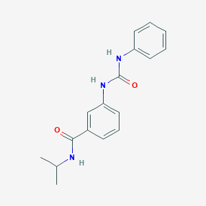 molecular formula C17H19N3O2 B267573 3-[(anilinocarbonyl)amino]-N-isopropylbenzamide 