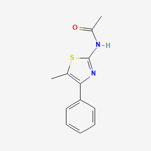 N-(5-methyl-4-phenyl-1,3-thiazol-2-yl)acetamide
