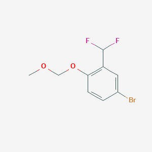 4-Bromo-2-(difluoromethyl)-1-(methoxymethoxy)benzene