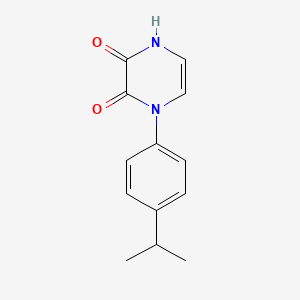 1-(4-isopropylphenyl)pyrazine-2,3(1H,4H)-dione