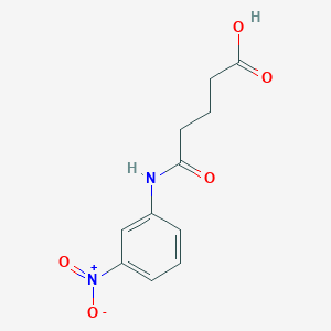 4-[(3-nitrophenyl)carbamoyl]butanoic Acid