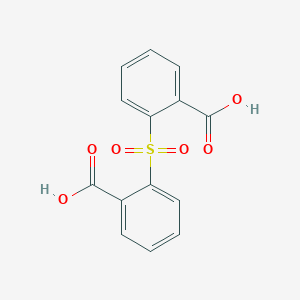 B2675841 2-(2-Carboxyphenyl)sulfonylbenzoic acid CAS No. 22219-00-7