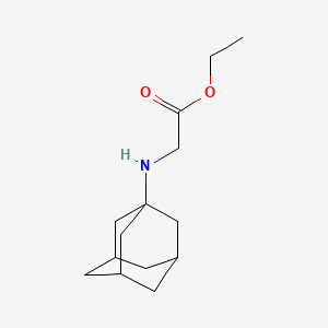 molecular formula C14H23NO2 B2675871 Ethyl 2-[(adamantan-1-yl)amino]acetate CAS No. 3716-68-5