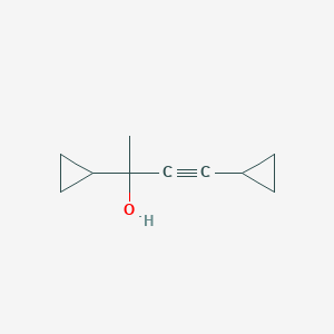 molecular formula C10H14O B2675874 2,4-Dicyclopropylbut-3-yn-2-ol CAS No. 67538-92-5