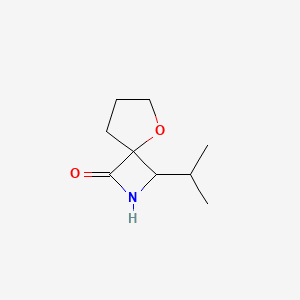 3-(Propan-2-yl)-5-oxa-2-azaspiro[3.4]octan-1-one