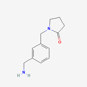 1-(3-Aminomethyl-benzyl)-pyrrolidin-2-one