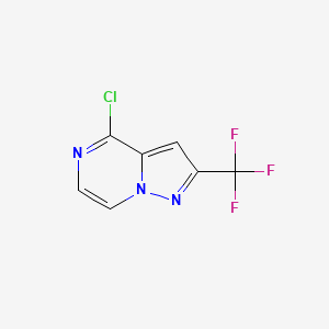 4-Chloro-2-(trifluoromethyl)pyrazolo[1,5-A]pyrazine