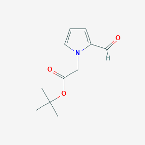 tert-butyl 2-(2-formyl-1H-pyrrol-1-yl)acetate