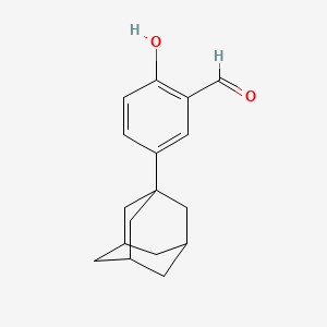 molecular formula C17H20O2 B2675992 5-(1-Adamantyl)-2-hydroxybenzaldehyde CAS No. 209914-58-9